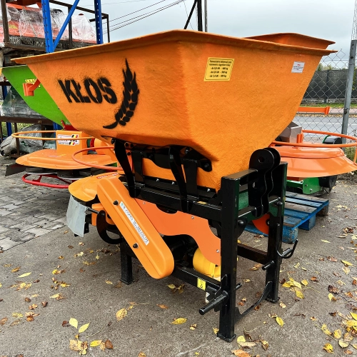 Piaskarka komunalna KŁOS NO21/1 (400 kg) – posypywarka drogowa, wyrób polski
