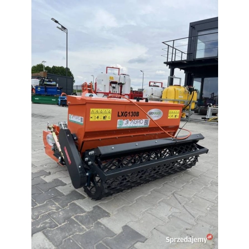 Brona aktywna z siewnikiem i wałem separacyjnym LXG130B GEOGRASS