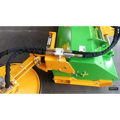 Podkaszarka – dysk tnący napędzany hydraulicznie