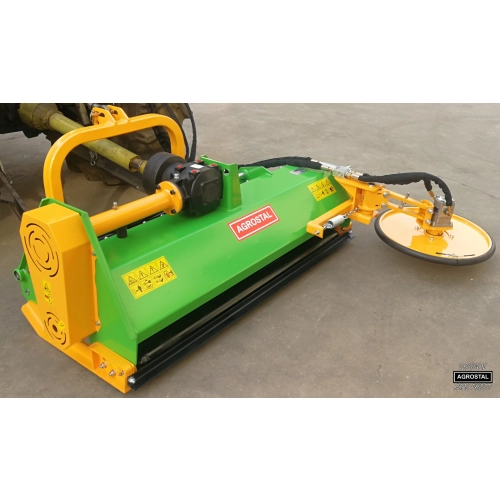 Podkaszarka – dysk tnący napędzany hydraulicznie