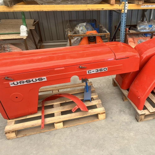 maska metalowa C360 polimerc czerwona