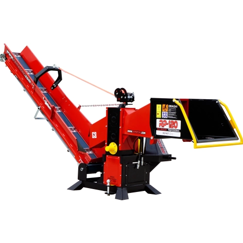 Rębak walcowy RP 120 REMET CNC TECHNOLOGY z taśmociągiem