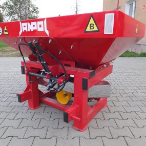 Rozsiewacz 2-tarczowy nawozów 600L standard JANPOL