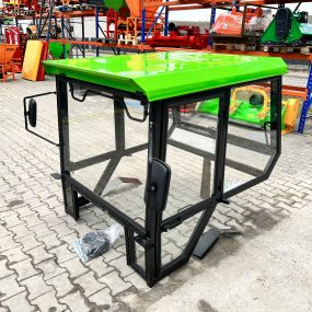 Kabina ciągnikowa T-25 ruski - dach zielony -
