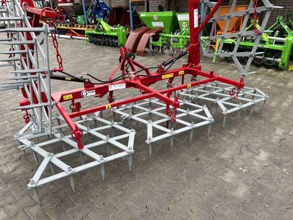 Brona zębowa zawieszana ciężka 5-polowa U 348/1 - POM Augustów - - obrazek 3